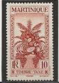 MARTINIQUE ANNEE 1933 TAXE Y.T N°13 NEUF* cote 1.25€ Y.T 2022 