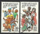 RDA 1979; Y&T n 2087 & 88; srie 2 timbres, Anne internationale de l'enfant