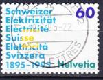Suisse 1995 YT 1469 Obl Centenaire lectricit suisse