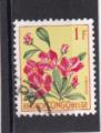 Timbre Congo Belge / Oblitr / 1952 / Y&T N310 / Fleur.