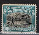Cie de Mozambique / 1925 / Paysages / YT n° 163, oblitéré