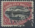 Bolivie : n 106 oblitr anne 1916
