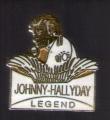 P'ins Johnny Hallyday . show biz . Legend . sign Sedicom .n 2217 . mail blanc
