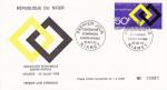 NIGER PA N 114 de 1969 oblitr sur enveloppe 1jour