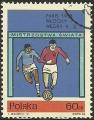 Polonia 1966.- Mundial Futbol. Y&T 1524. Scott 1407. Michel 1667.