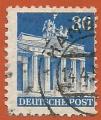 Alemania 1948.- Monumentos. Y&T 56. Scott 649. Michel 89wg.