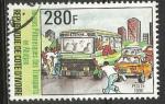 Cte d'Ivoire 1996; Y&T n 9xx; 280F transport  Abidjan