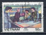 Timbre Rpublique Socialiste du VIETNAM 1984  Obl  N 492  Y&T  Dien Bien Phu   