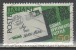 Italie 1968 - Code postal 50 L.