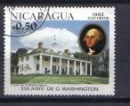 Nicaragua 1982 - YT 1200 Obl : maison de George Washington 