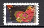 FRANCE ADHESIF 2008 N AA 0246  timbre oblitéré  LE SCAN