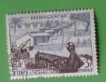 Madagascar - 1956 - Nr 327 - FIDES Tamatave Cit Beryl-Rose (obl)