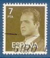 Espagne n1994 Juan Carlos 1er 7p olive oblitr