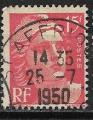 France - 1948 -  YT n 813 oblitr