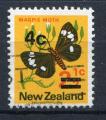 Timbre NOUVELLE ZELANDE 1971  Obl   N 539   Y&T  Papillon