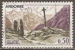     andorre franais -- n 161  obliter -- 1961 