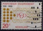 Pays-Bas 1968 - 50 ans des comptes postaux/Postal giro - YT 865 