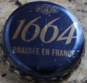 France Capsule bire Beer Crown Cap 1664 Brasse en France