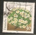 Germany - Scott 1630   flower / fleur