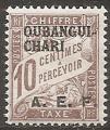 oubangui - taxe n 2  neuf* - 1928 