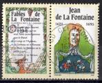 France 1995; Vignette du carnet Fables de La Fontaine