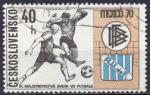 TCHECOSLOVAQUIE N° 1803 o Y&amp;T 1970 Coupe du Monde de Football à Mexico