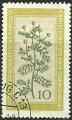 Alemania (RDA) 1960.- Flores Medicinales. Y&T 472. Scott 495. Michel 758.
