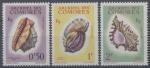 France, Comores : n 19  21 x neuf avec trace de charnire anne 1963