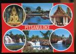 CPM Thailande PITSANULOKE Temple and waterfall Multi vues
