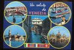 CPM neuve Italie  un Saluto de VENEZIA , un Salut de Venise  Multi vues