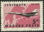 Hungra 1977.- Aviones Comerciales. Y&T 397. Scott C382. Michel 3227A.