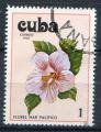Timbre de CUBA 1978  Obl  N 2086  Y&T   Fleurs