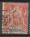 Indochine  - 1900 - YT   n°  18  oblitéré