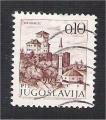 Yugoslavia - Scott 1064  castle / chteau / church / glise