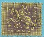 Portugal 1953-56.- Rey Denis. Y&T 785. Scott 772. Michel 803.