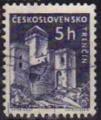 Tchcoslovaquie 1960 -  Chteau de Trencin, 5 h - YT 1068 