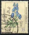 ALLEMAGNE DEMOCRATIQUE N 2345 o Y&T 1982 Flore plante vnneuses (Acon