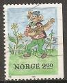 norvege - n 871  obliter - 1984