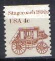 Etats Unis 1982 - USA  - YT 1447 - Sc 1898A - transports - calche Malle poste
