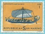 San Marino 1962.- Barcos. Y&T 573**. Scott 540**. Michel 750**.