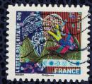 France 2010 Oblitr Used Meilleurs voeux Timbre n 10 Y&T 503