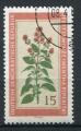 Timbre Allemagne RDA 1960  Obl   N 473  Y&T  Fleurs