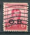 Timbre PHILIPPINES Service 1935  Obl  N 54 non dentel en haut autre obl Y&T   