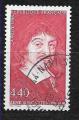 1996 FRANCE 2995 oblitr, cachet rond, Descartes