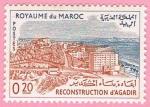 Marruecos 1963.- Agadir. Y&T 464*. Scott 94*. Michel 523*.