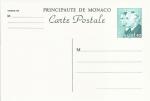 Monaco Entier postal N36 Rainier III et Albert 1F40 neuf**