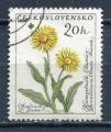 Timbre TCHECOSLOVAQUIE  1960  Obl   N 1115   Y&T  Fleurs