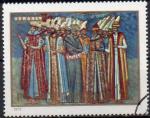 ROUMANIE N 2529 o Y&T 1970 Fresques des monastres de Voronetz