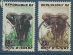 Cte d'Ivoire - YT 177 178 - lphant