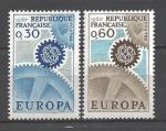 Europa 1967 France Yvert 1521 et 1522 neuf ** MNH